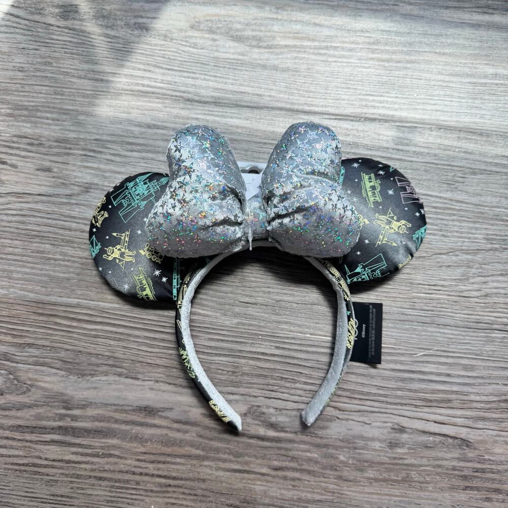 Disney Parks Disney 100 Years of Wonder 2023  Minnie Mouse Ears Headband NWT